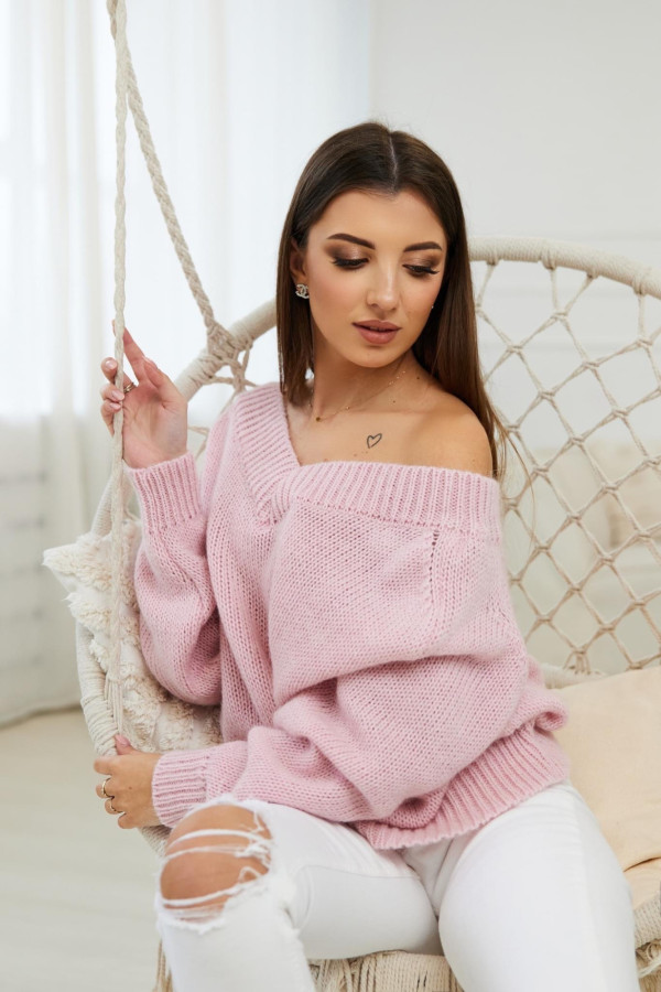 Sweter Moher Premium MADAME Baby Pink