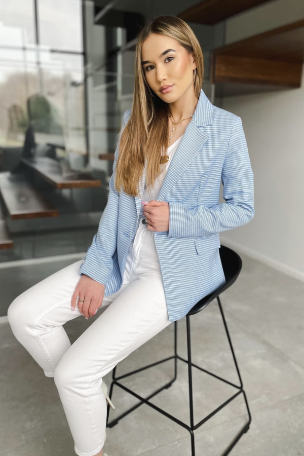 Marynarka JUSTIE Blue