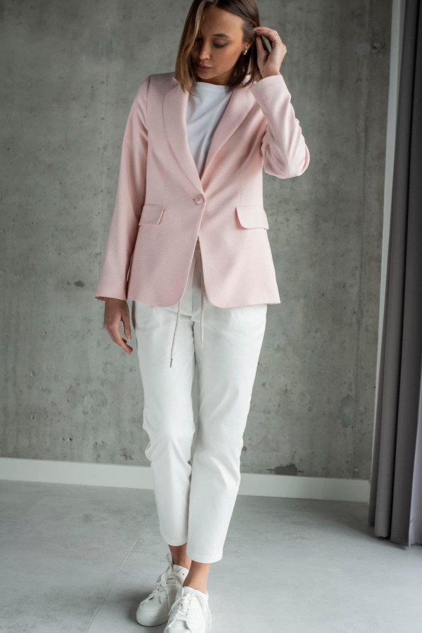 Marynarka VERONA Kratka Pink 2