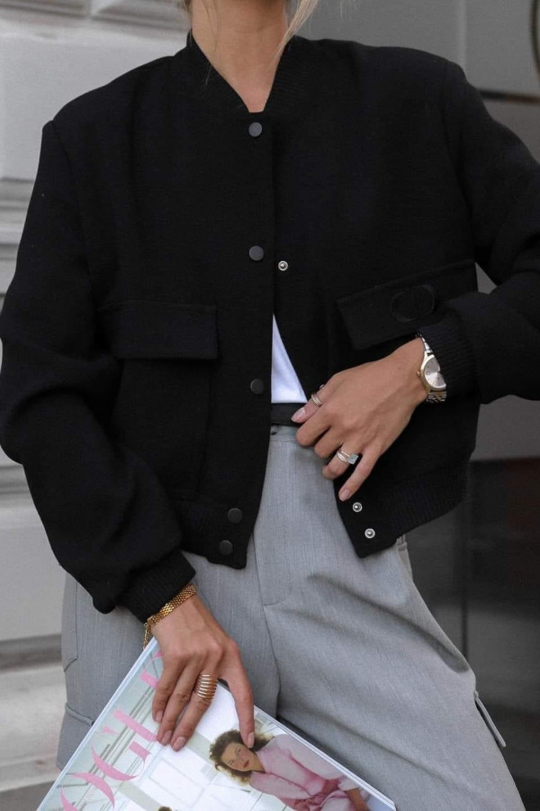 Bomber Jacket Black