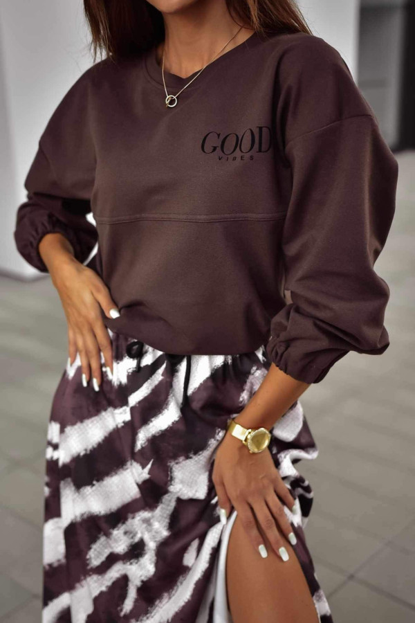 Bluza GOOD MOOD Chocolate