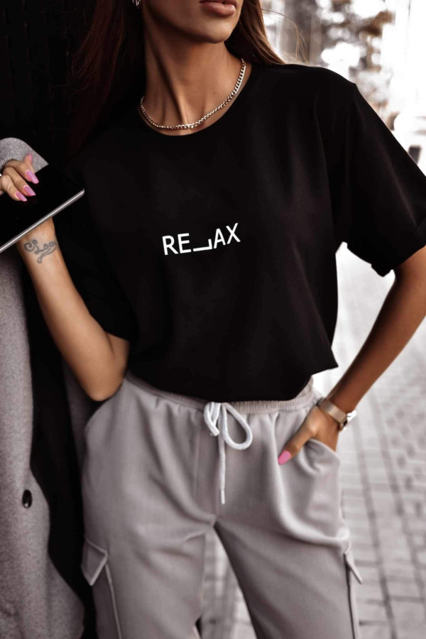 Tshirt RELAX Black