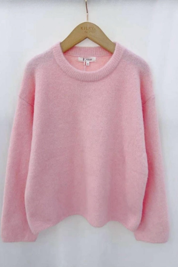 Sweter LOU baby pink