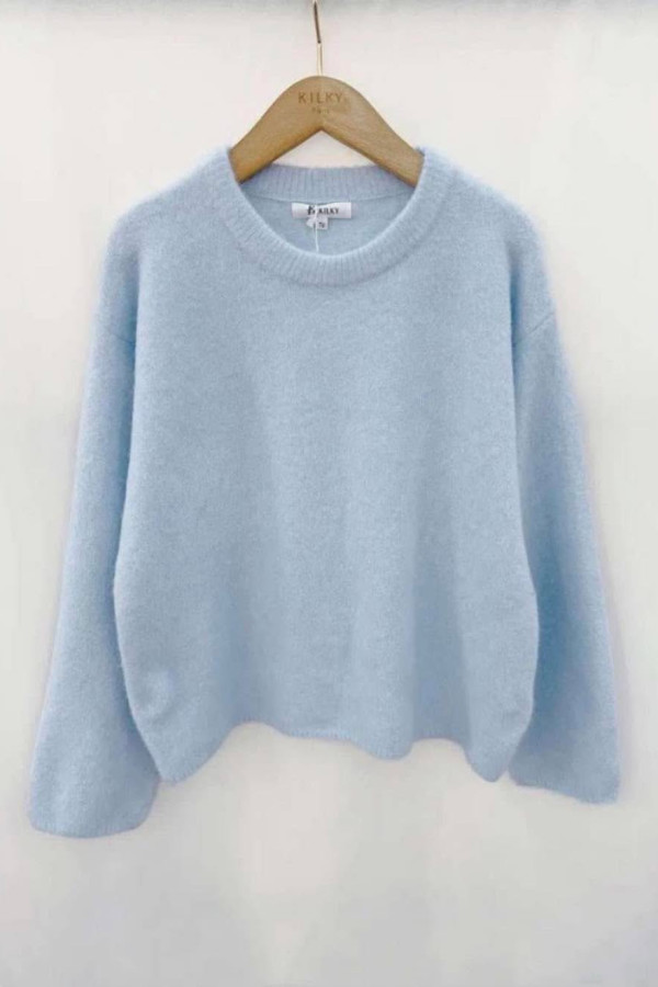 Sweter LOU baby blue