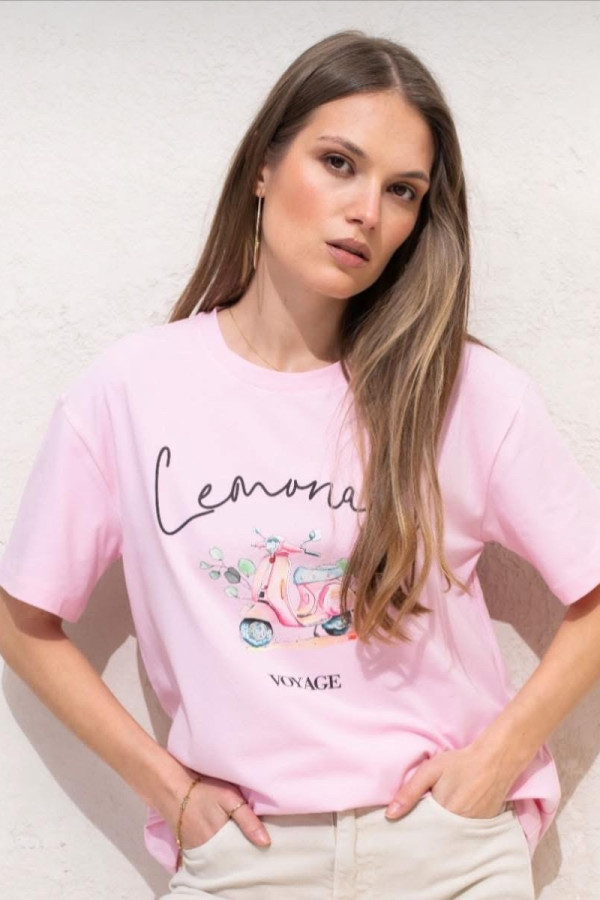 Tshirt VESPA pink