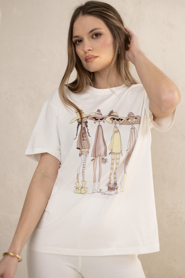 Tshirt DOLCE ecru