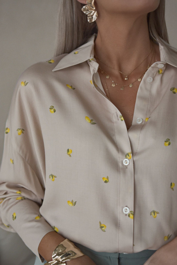 Koszula LEMON beige