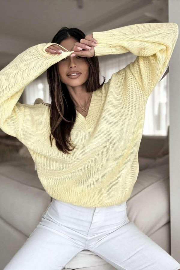 Sweter PAOLO lemon 1