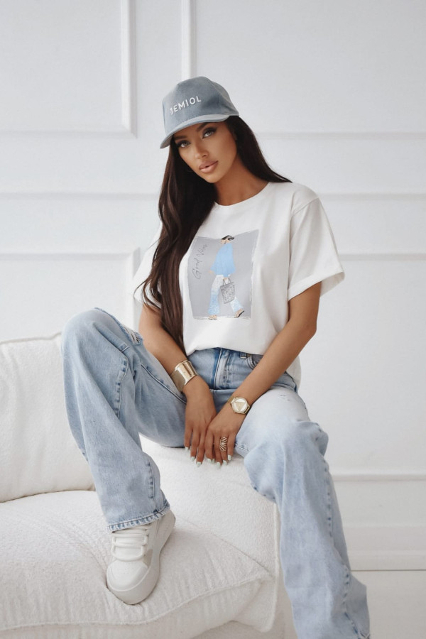 Tshirt VIKI blue 1