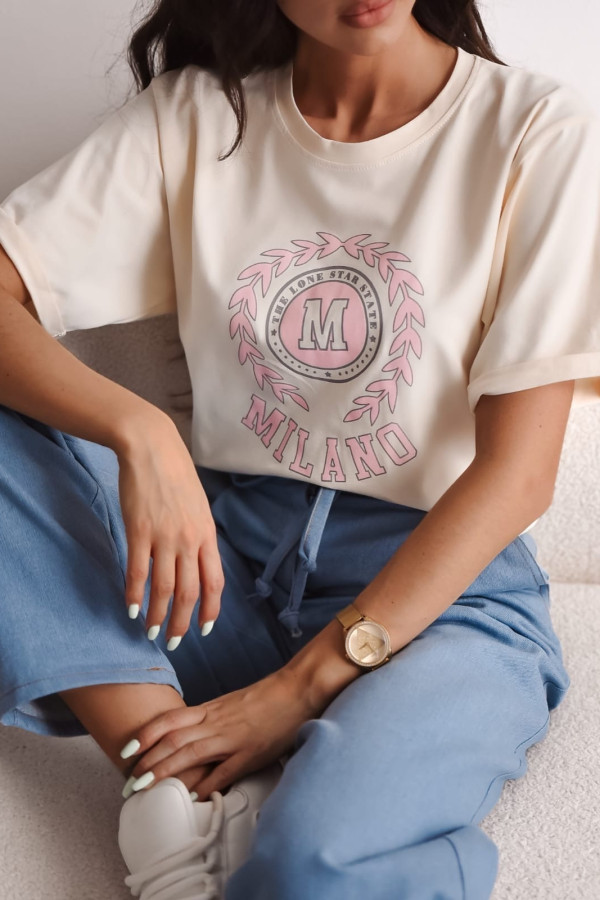 Tshirt MILANO ecru