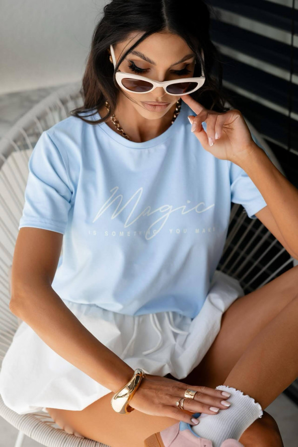 Tshirt MAGIC baby blue