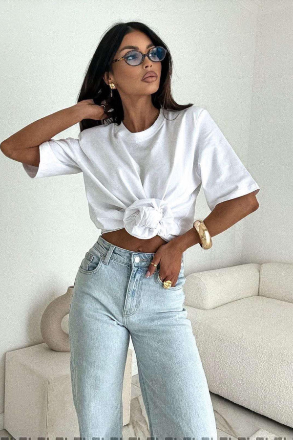 T-shirt ROSE ecru