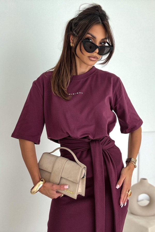 Tshirt BASIC wino